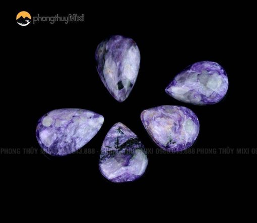 Mặt Dây Charoite (mắt rồng)